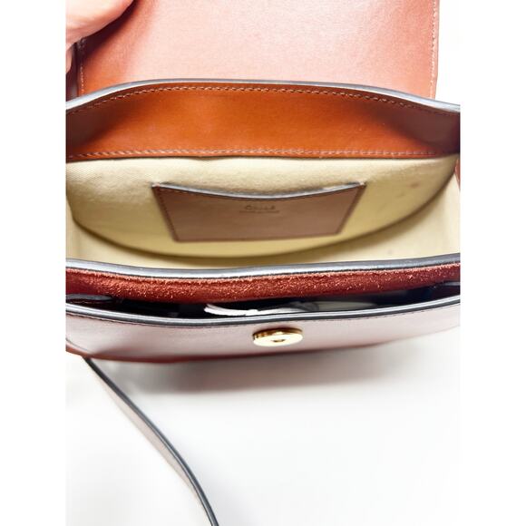 Chloe Small Tess Bag Brown Leather - Picture 6 of 11